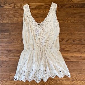 Free people beach cover up